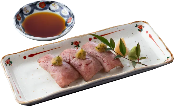 飛騨牛炙り握り寿司